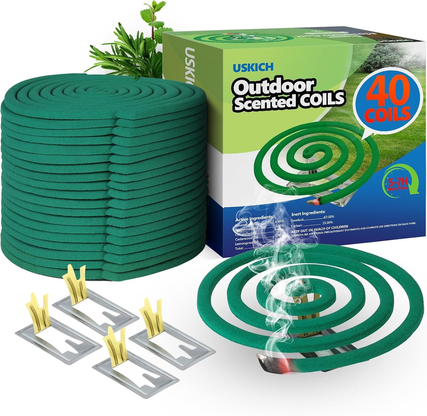 Cobertor Mosquitos Aroma Fresco 40 Pzas 5-7 Hrs