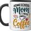 Taza Cerámica Café para Maestra en Casa Negro/Blanco