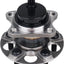 Rodamiento rueda trasera cubo Toyota Prius 10-15 con ABS