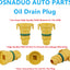 4 Tapones Drenaje Aceite Comp Ford F-150 Mustang Bronco