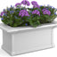 Jardinera para ventana 2ft color blanco