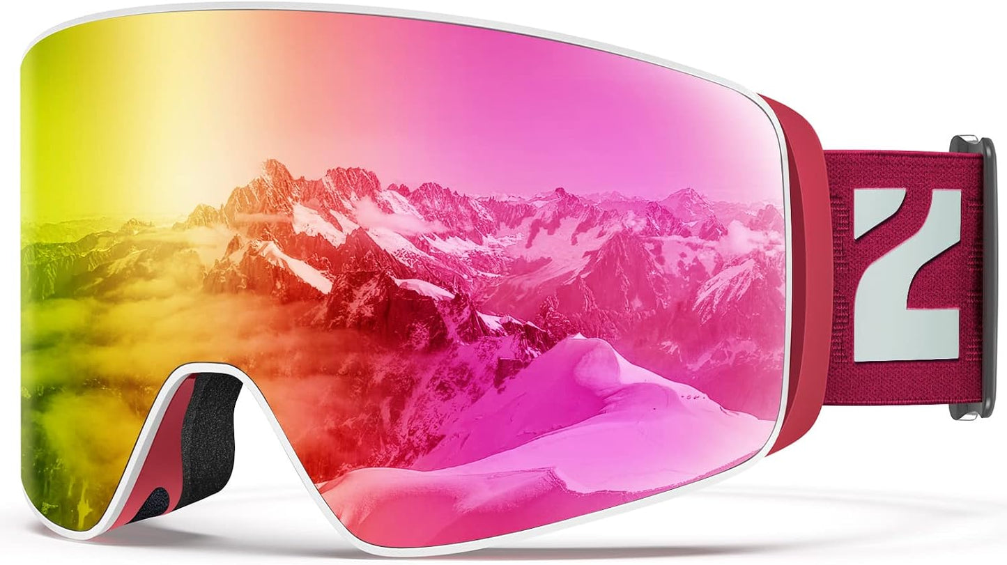 Gafas esquí X12 OTG con lentes removibles para adultos