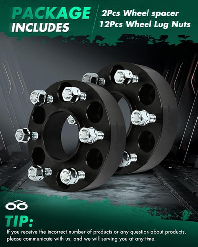 2 Espaciadores Rueda 1.5pulg 6x5 para Trailblazer SSR Envoy