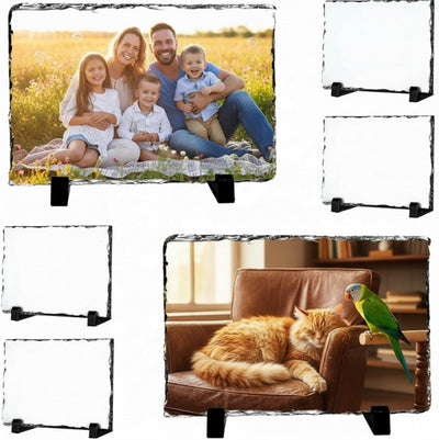 6 Pzas Marco Fotos Pizarra 5.9x7.9pulg Personalizado