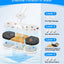 12 Filtros Fuente Agua Perros 3.2/4.2 Galones Acero Inox
