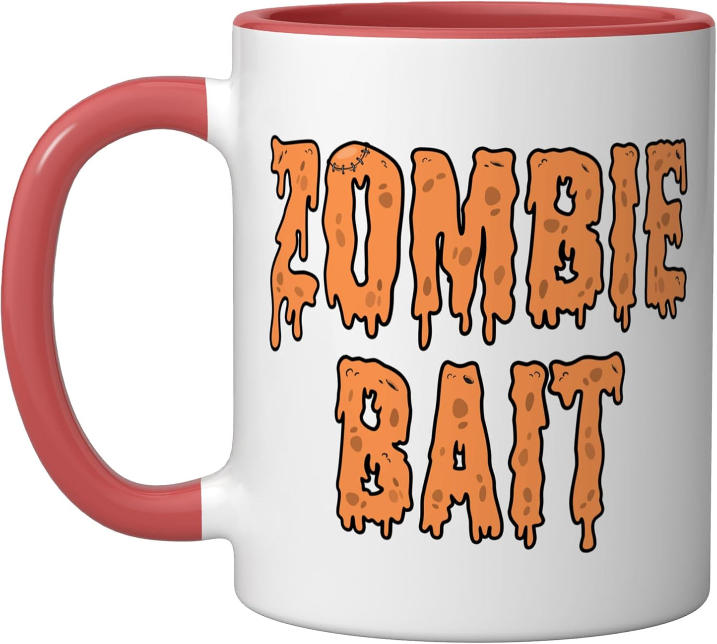 Taza Cerámica Zombies Sangre Roja/Blanca