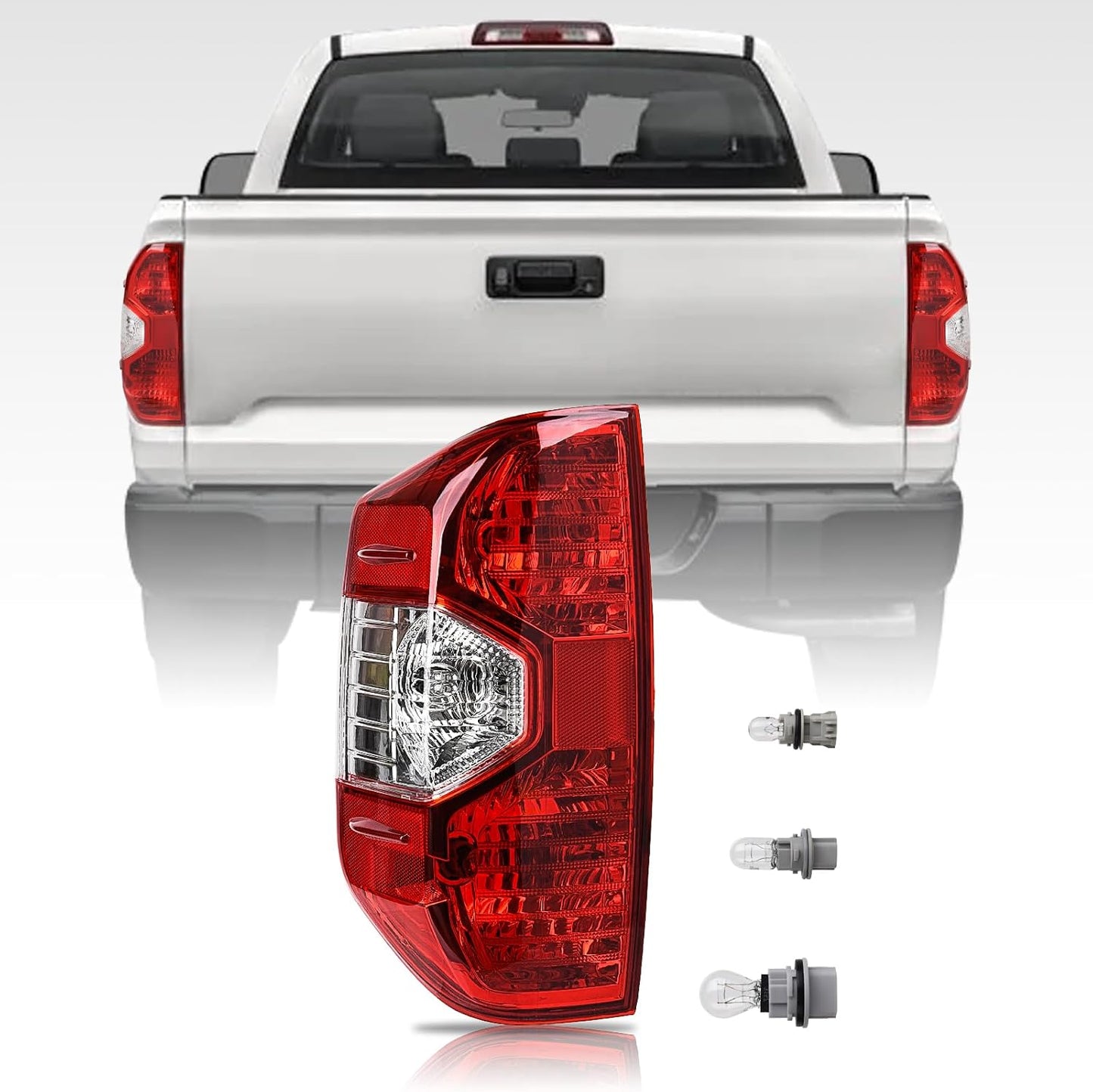 Conjunto luz trasera comp Toyota Tundra 14-21 con bombillas