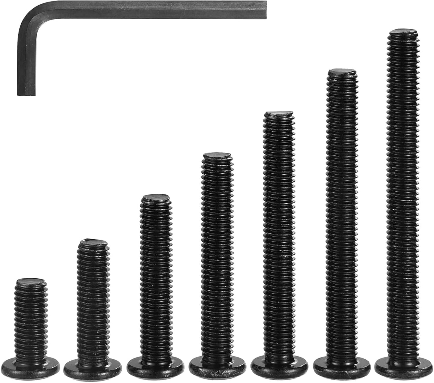 Tornillos planos acero inox 18-8 10uds