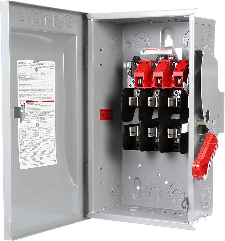 Interruptor seguridad Siemens 60A 240V 4 cables