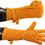 Guantes cuero soldadura 16pulg resist. calor X-Large
