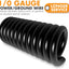 Cable CCA negro 1/0 20pies reemplazo coche Big 3 con terminales