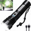 Linterna LED recargable 90000 lúmenes 5 modos impermeable