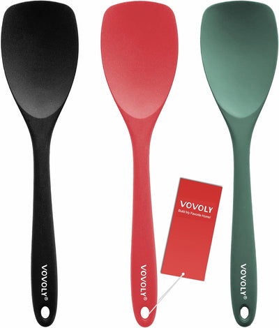 Set 3 Espátulas Silicona Antiadherentes para Hornear