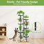 Soporte plantas 6 niveles metal 44pulg para patio
