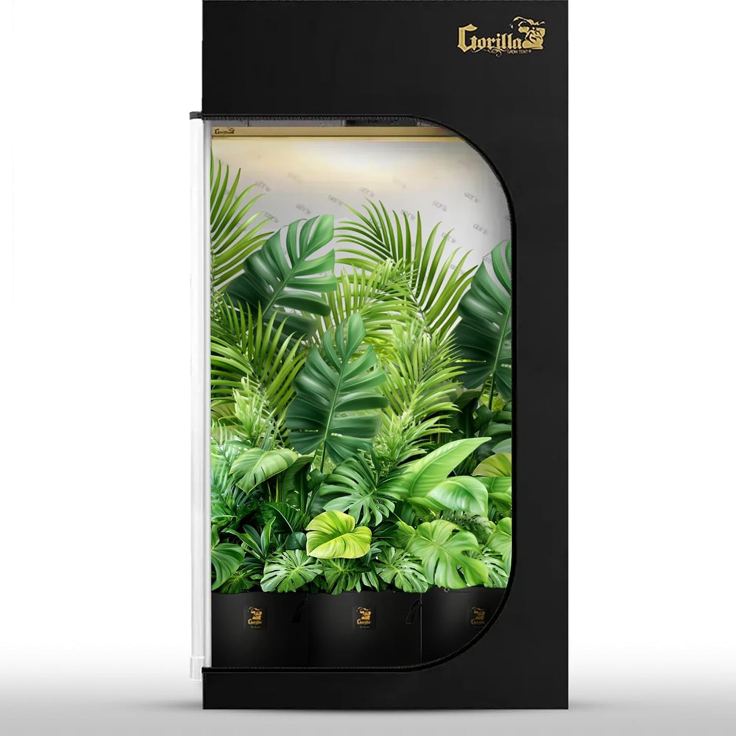 Carpa cultivo interior 4x4x6ft lona resistente 300lb