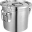 Recipiente hermético acero inox 304 para cocina 405oz