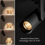 Foco LED techo 12W zoom 10°-55° CRI97 3000K luz acento sala