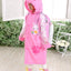 Abrigo lluvia niños poncho reutiliz. escuela plegable