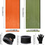 Saco dormir emergencia con gorro guantes impermeable camping