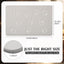 Tapete piedra perro antiderrap 16x24pulg gris