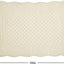 Set 6 manteles acolchados lavables 13x18pulg algodón lino