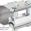 Banda abrazadera acero inox 2.0" 2pcs