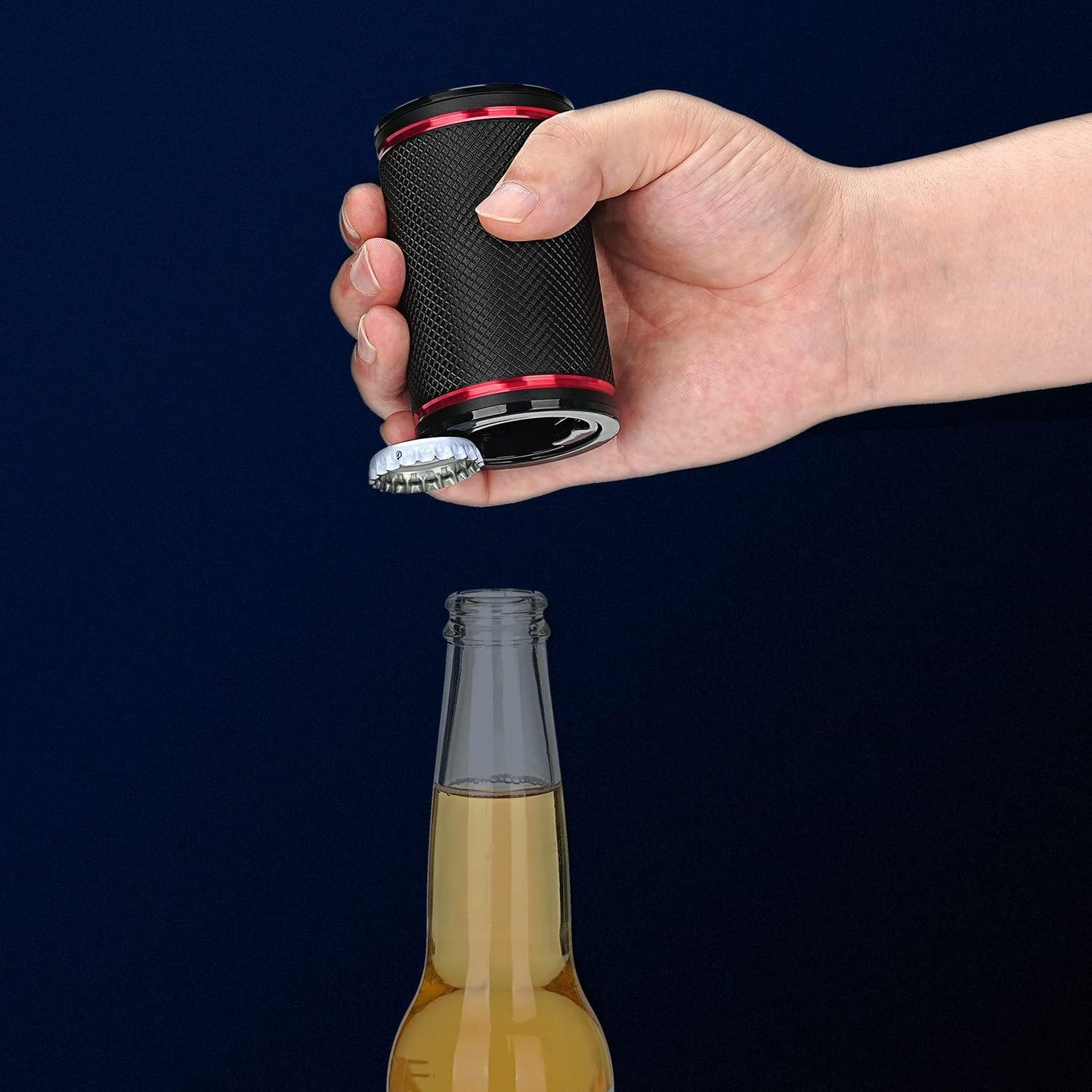 Abrebotellas lujo con receptor magnético tapa caja regalo