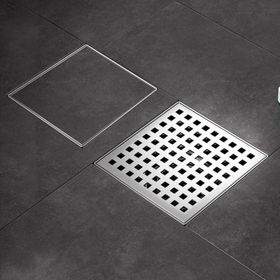 Drenaje ducha 4pulg acero inox 304 rejilla ajustable