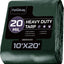 Lona impermeable 10x20ft 20mil resiste UV y desgarro