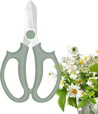 Tijeras florales acero inox premium para podar flores ramas