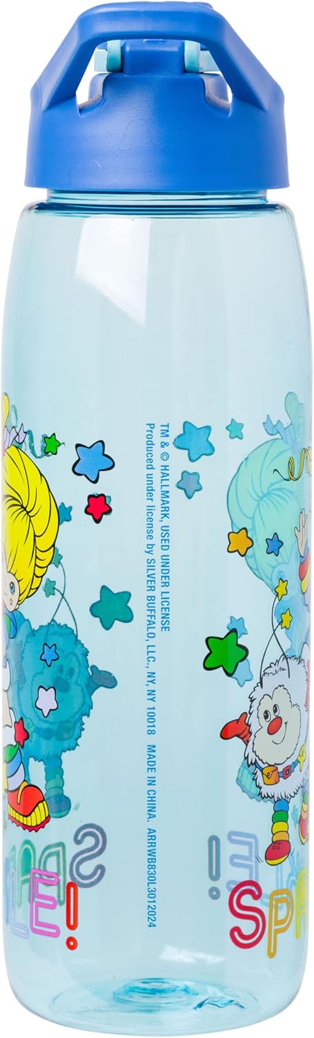 Botella agua diseño Rainbow Brite tapa roscada 28oz