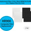 Kit filtros repuesto purificador aire mascotas Winix HR900