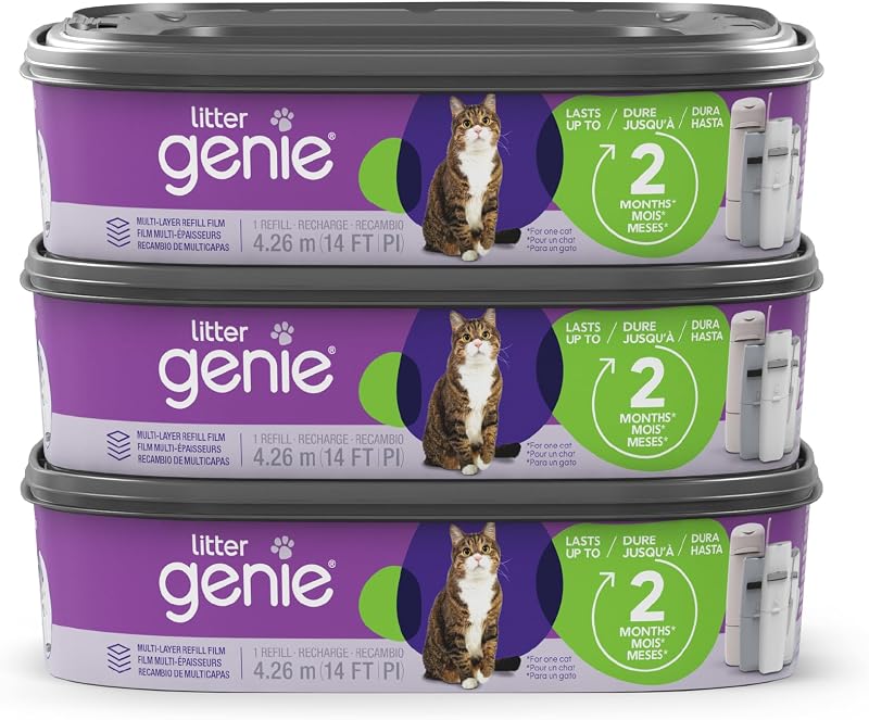 Bolsas recambio 3 pzas cuadradas 2 meses gato