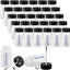 30 Botellas Pintura 2oz Tapa Segura Cepillo Plástico