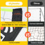 Set voleibol portátil con poste ajustable y bolsa