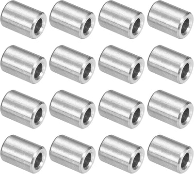 16 Espaciadores Acero Inox 1/4x1/8x11/32"