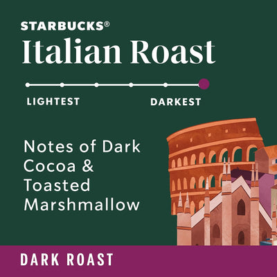 Café molido Starbucks tostado oscuro 18oz paquete 2