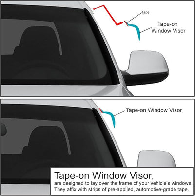 Deflector ventana Camry 92-96 pack 4