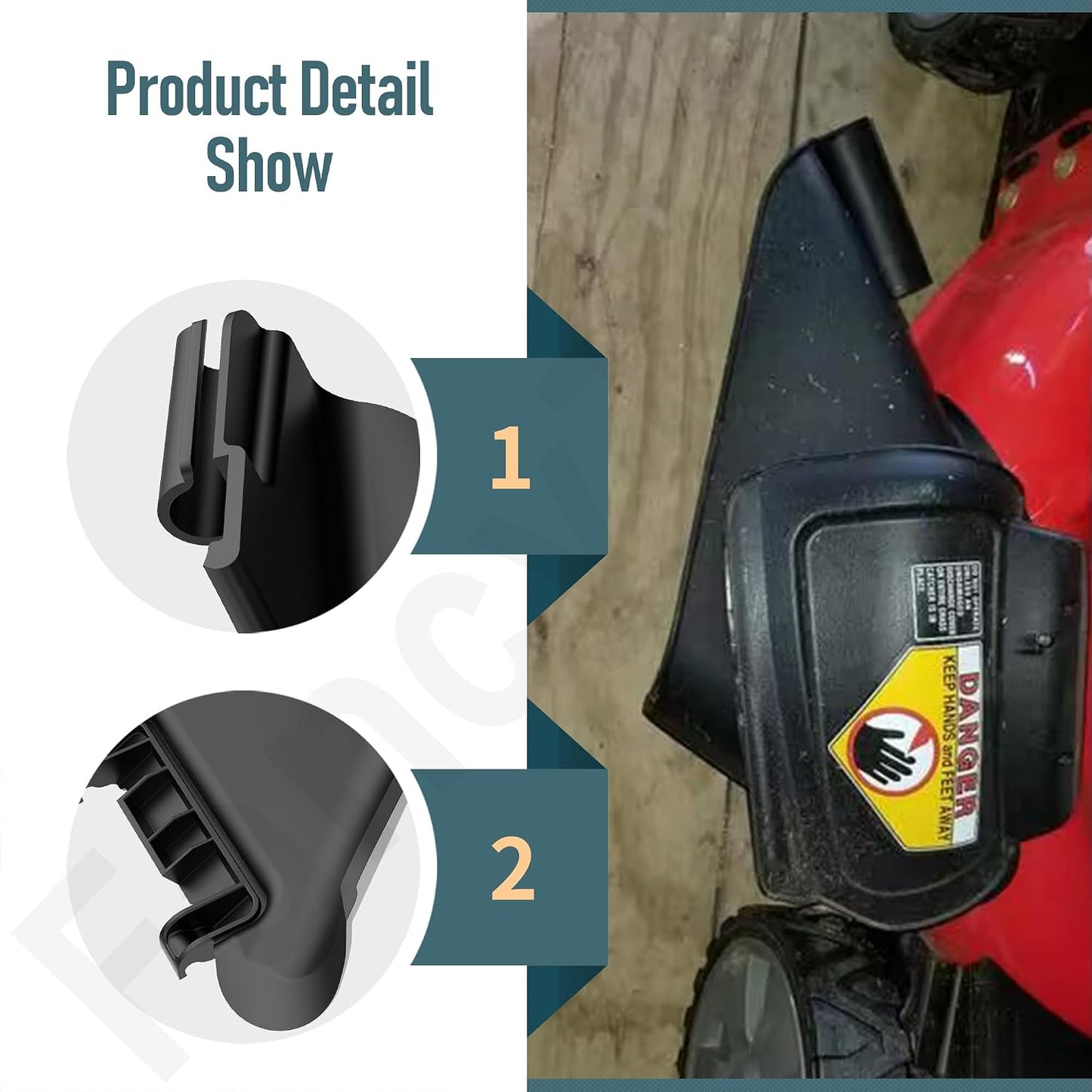 Canal descarga lateral comp S-napper 21" SP70