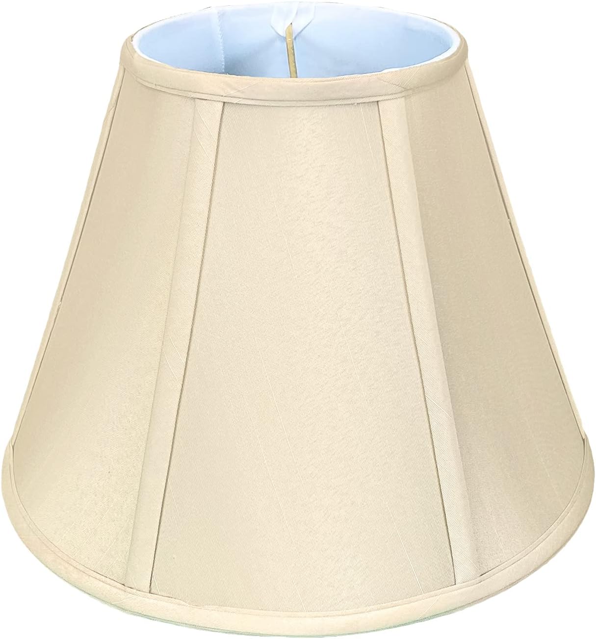 Pantalla lámpara con conector roscado UNO 6x12pulg beige