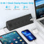 Regleta escritorio 4 tomas USB C y USB con protección