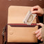 Estuche joyas viaje con bolsas terciopelo transparente