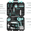 Set 126 Pzas Taladro Inalámbrico 8V Kit Herramientas