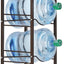 Soporte jarra agua 4 niveles resistente negro marrón