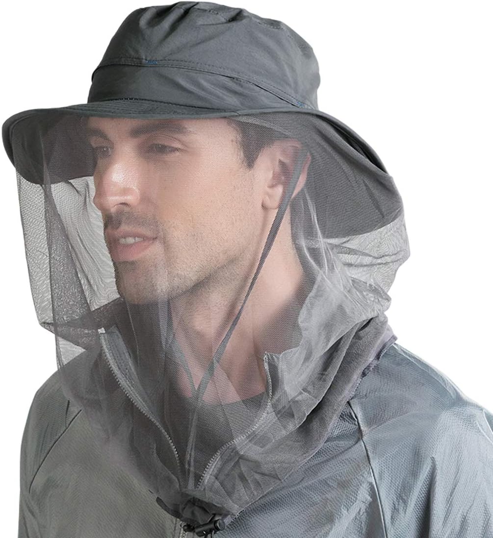 Gorro pesca hombre color negro