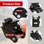 Acoplador mecánico rápido para mini excavadoras 3t negro