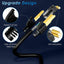 Cable Ethernet Cat7 1pie pack5 10Gbps 600MHz SFTP