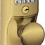 Entrada teclado Schlage FE595 con Flex-Lock latón antiguo