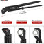 Llave tubo sueca ajustable 12pulg mandíbula 90° 1.5pulg