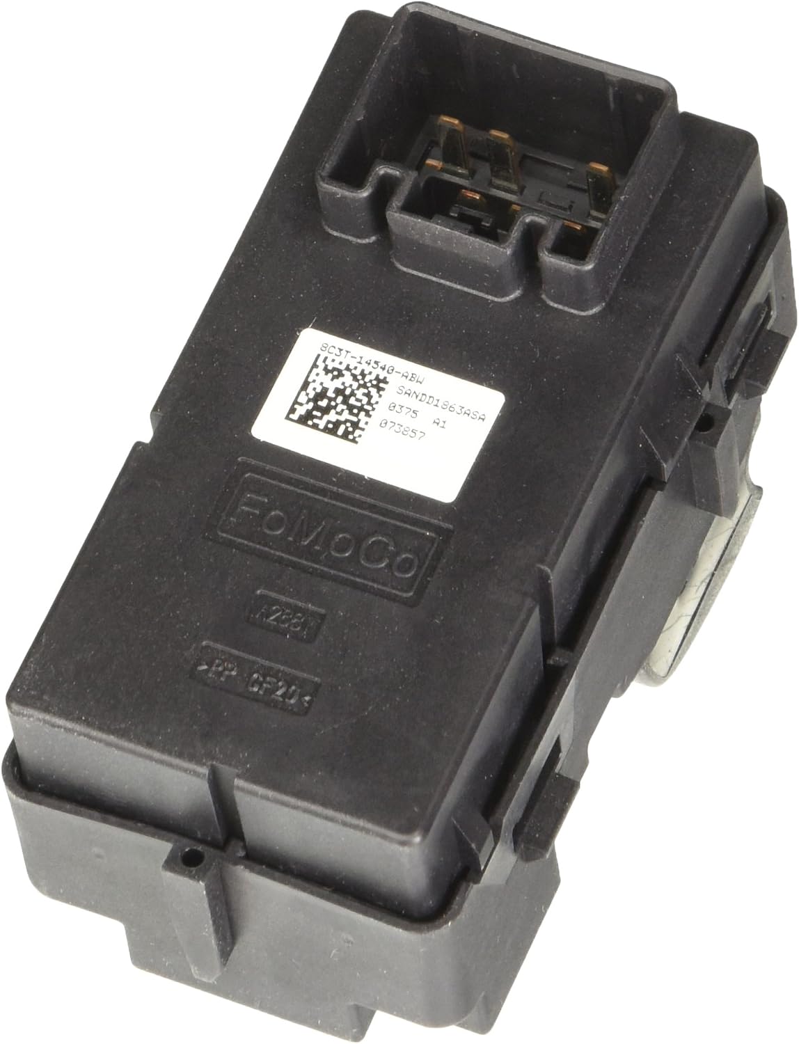 Interruptor elevalunas eléctrico negro
